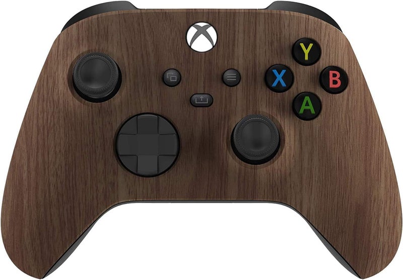 Premium Controllerz Store Custom Controller Modded Rapid Fire Soft Touch Controller - Includes Largest Variety of Modes -Jump Shot, Drop Shot, Quick Aim, Auto Aim, Quick Scope - Master Mod - Wood -For Xbox (Woodgrain) - Image 1