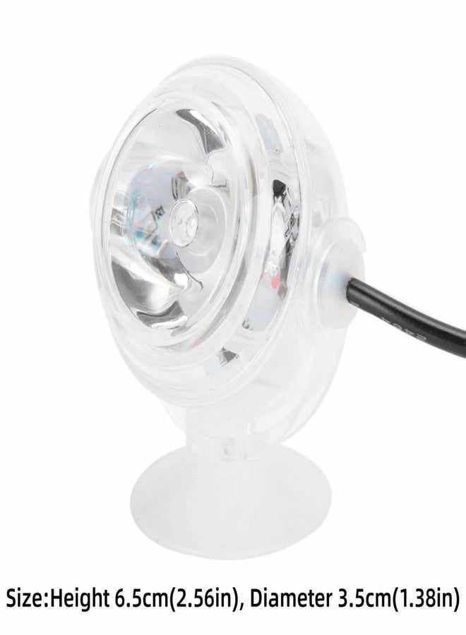 Chiffonade LED Aquarium Light Waterproof Gradient Spot Light Submersible Fish Tank Lighting with Suction Cup for Freshwater Seawater Decor(US Plug Colorful) - Image 2