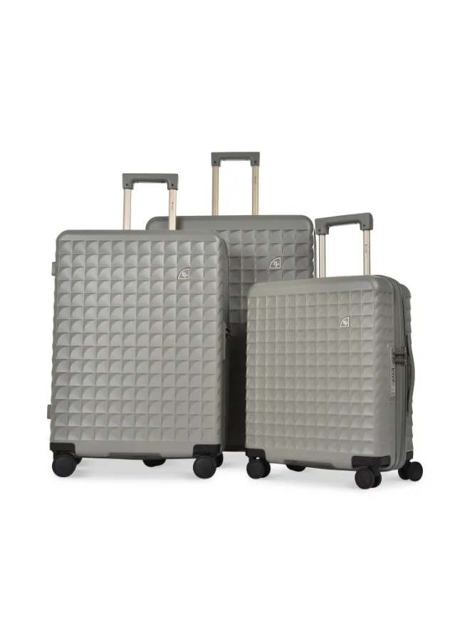 MAGELLAN Hard Shell Suitcase Set PC Trolley 3-Piece Luggage Set MH051/3P 20 24 28 Inch with TSA Lock USB Port 4 Double Spinner Wheels