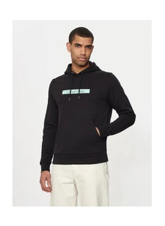 Cut Out Shadow Logo Hoodie