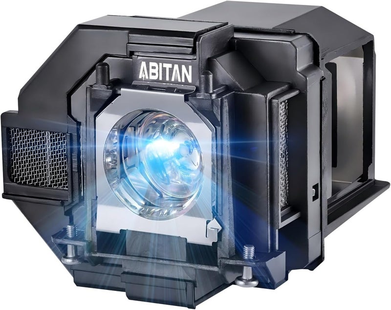 ABITAN ELPLP96/V13H010L96 Replacement Projector Lamp Bulb for Epson Powerlite Home Cinema 2150 1060 760 660 760HD 2100,EX9220 EX5260 EX7260 EX3260 EX9210,VS250 VS355 S350 X39 S39 109W Projectors. - Image 1