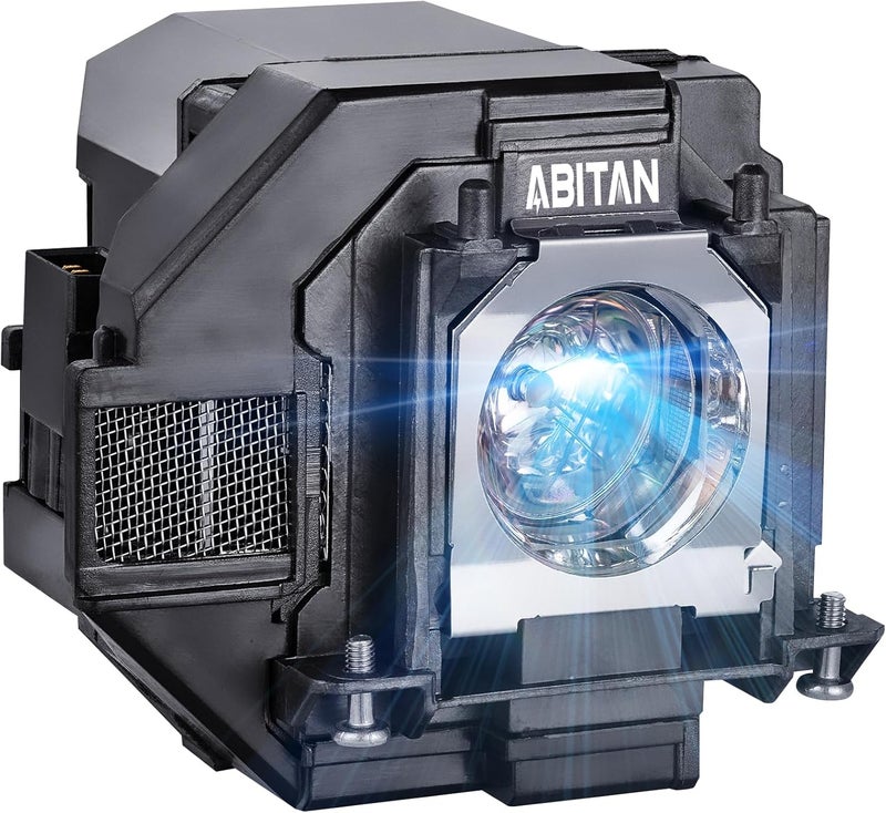 ABITAN ELPLP96/V13H010L96 Replacement Projector Lamp Bulb for Epson Powerlite Home Cinema 2150 1060 760 660 760HD 2100,EX9220 EX5260 EX7260 EX3260 EX9210,VS250 VS355 S350 X39 S39 109W Projectors. - Image 2