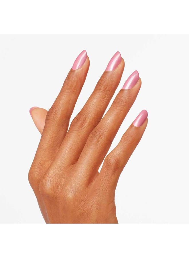 OPI Nail Lacquer Aphrodite's Pink Nightie | Sheer Soft Pink Pearl Chip Resistant Nail Polish | Vegan, Fast Drying, Streak Free - Image 4
