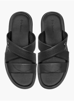 Le Confort Men's Cross Strap Slip-On Sandals  - Image 1