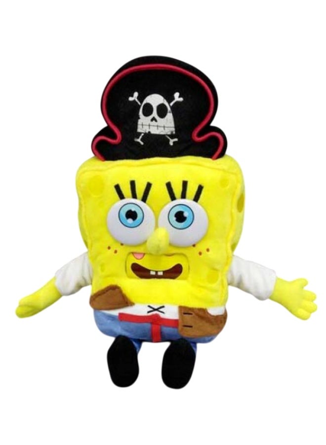 Sponge Bob لعبة دمى تفاعلية سبونج بوب من فيلم سبونج بوب: البحث عن بنطلون مربع غوفي غوبر | اسحب الأذرع لتفعيل فم وعينين دوّارين | لعبة ناعمة | هدية مثالية للأطفال وجامعي التحف - Image 1
