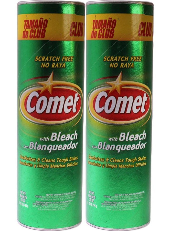 Cleanser with Bleach 28 ounce, (Pack of 2)