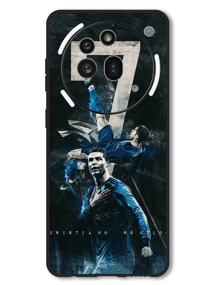 Theodor Case Compatible with Nothing Phone 3a Pro Protection Shockproof Bumper Cover Ronaldo (6) - Image 1