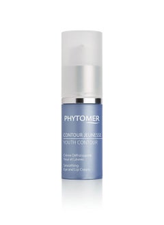 Phytomer Youth Contour Skin Smoothing Eye & Lip Cream | Soothing, Anti-Aging Under Eye Cream for Dark Circles & Puffiness | Reduce Fine Lines & Wrinkles | 15ml  - Image 1
