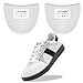 Riootlnm Comfort Shoe Fillers for Shoe Too Big Spacers Cushions Pads for Loose Shoes Size Reducer Made Shoe Fit Smaller Prevent Slip Toe Inserts for Pain Relief White 1Pair1to 2 Size Bigger - Image 1