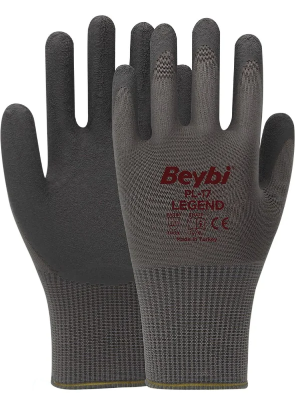 Beybi PL17 Size 10 144 Pair Gray