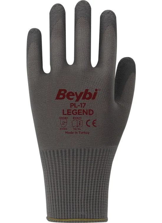 Beybi PL17 Size 10 144 Pair Gray