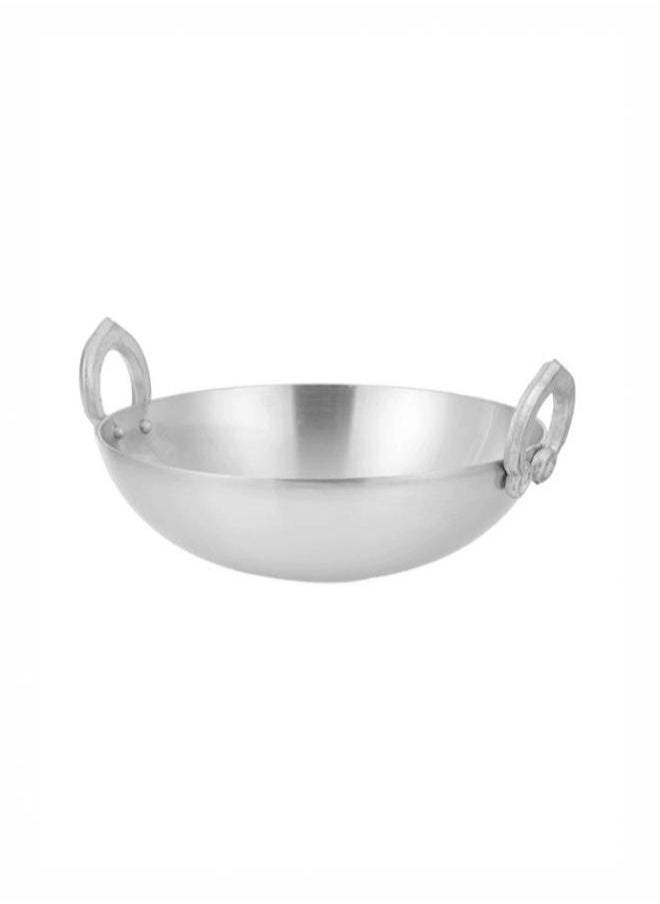 Ayda Aluminium Heavy Guage Kadai With Side Handle 26cm 