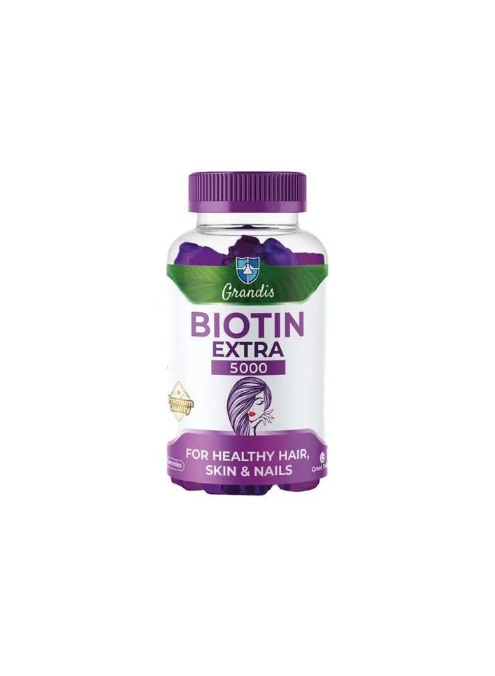grandis biotin extra gummy 60