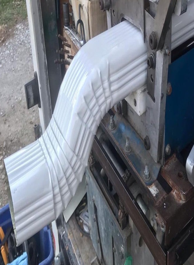 VYH Downspout Leader Gutter Offset 2x3 White (Gloss) Aluminum .[Offset = 3"/A-Style],（2x3 A Elbow） (2x3 A-Style Elbow) - Image 4