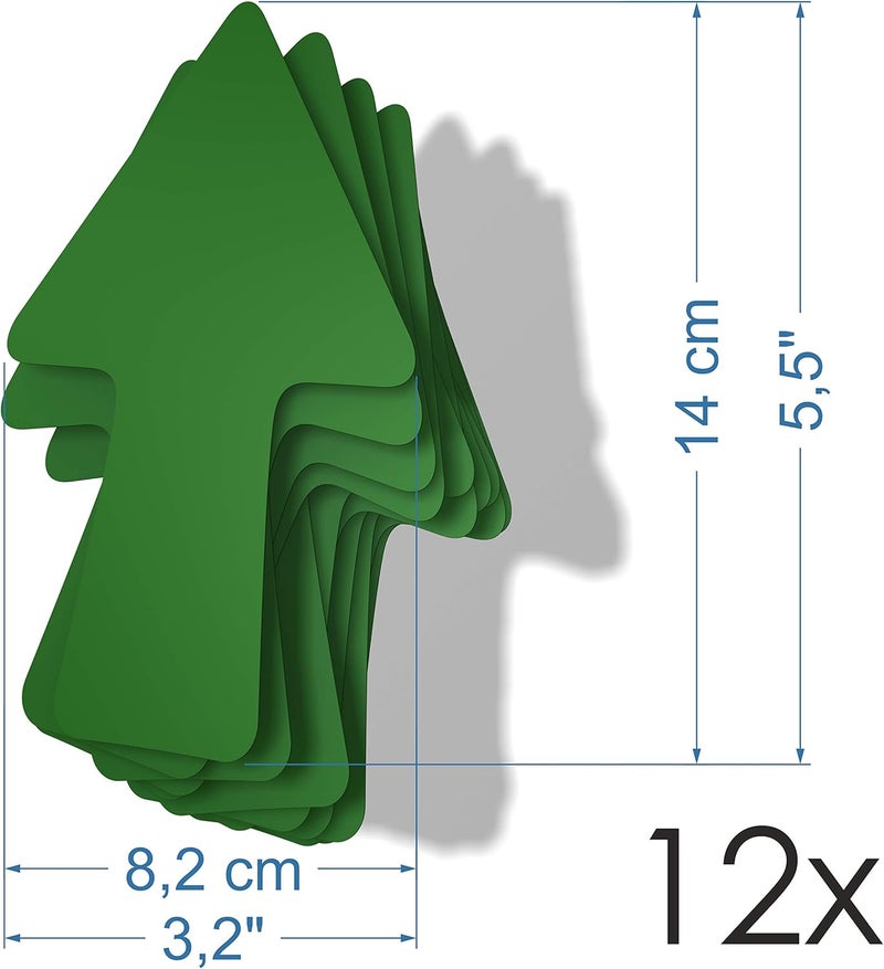 imaggge.com 12 Arrows - Green - Signage and Orientation Stickers - Indoor and Outdoor - Directions, Arrow Course, Indications - Image 2