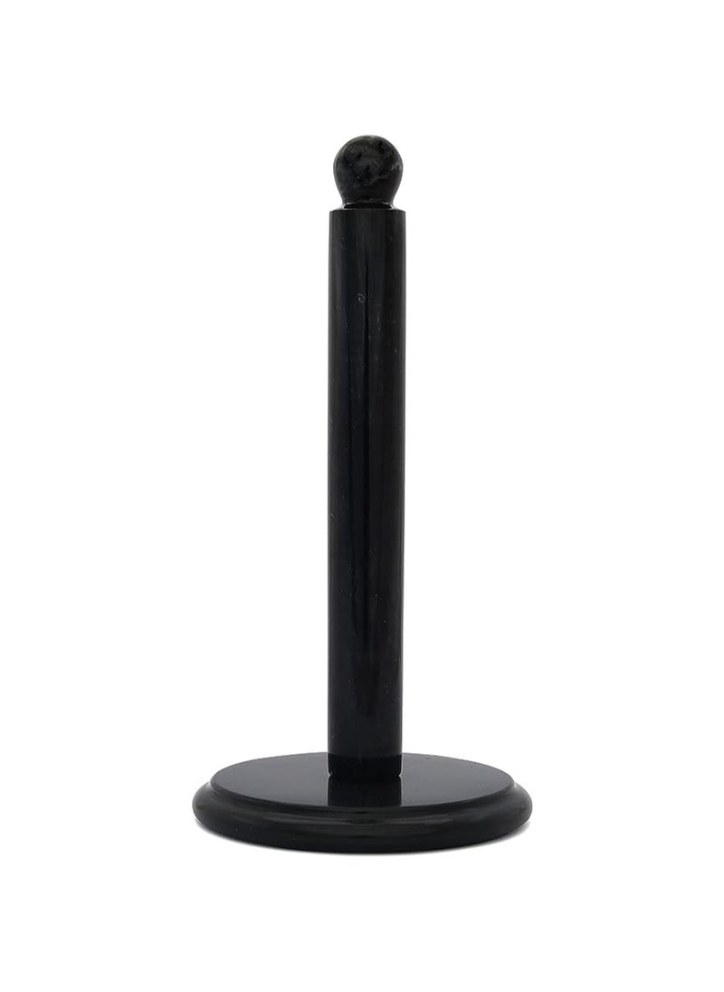 RADICALn RADICALn Black Paper Towel Holder Handmade Marble Kitchen Towels Stand  - Image 1