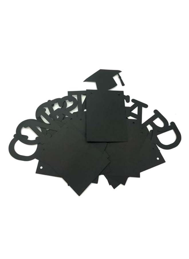 NIBEMINENT Graduation Party Decoration Congrats Grad Cap Photo Bunting Garland - Image 2