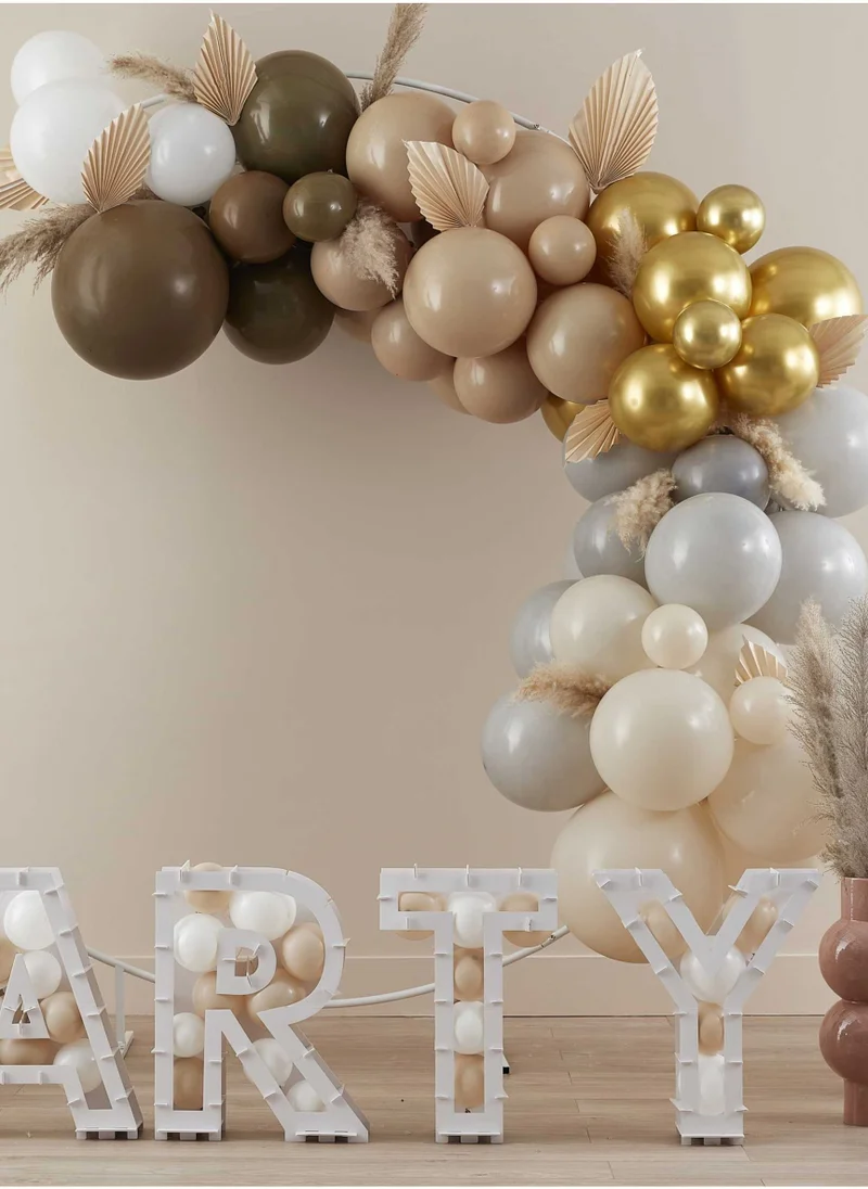 Ginger Ray Gold Chrome Balloon Pack - 5 inch