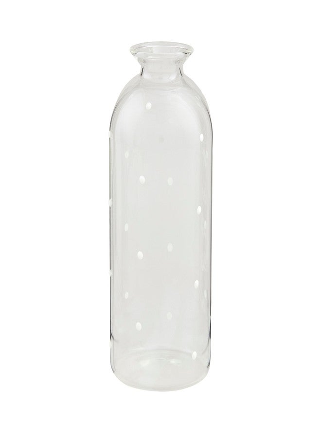 مد باي مزهرية براعم زجاجية من مود باي، منقطة، 6 بوصات × 2.5 بوصة