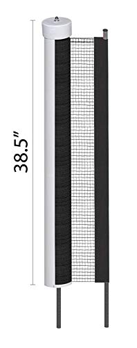 Kidkusion Retractable Driveway Guard Black 25 Driveway Safety Made in The USA Outdoor Visual Barrier Adjustable - Image 2