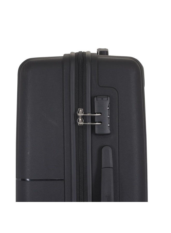 Kamiliant Polypropylene KAM Hard Shell 8 Wheels Double Spinner Suitcase Might DW SP68CM Black,Medium - Image 3