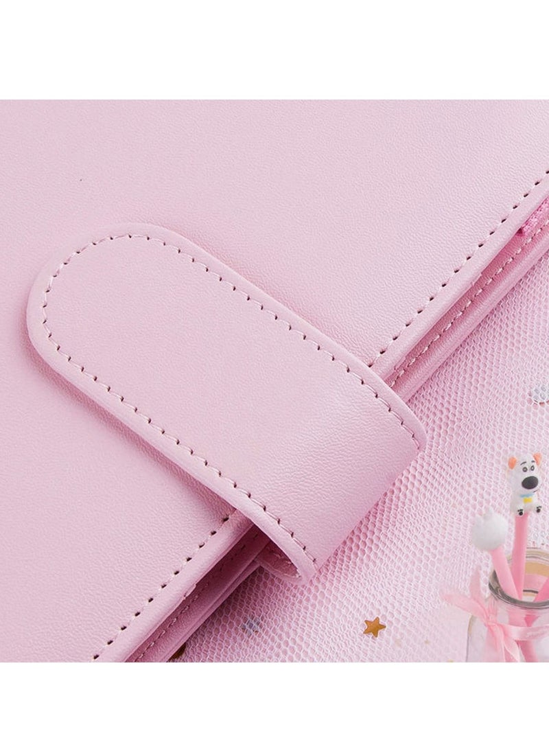 MIXDE DIY Lined Journal Sketchbook Pocket Planner Girls Diary Notepads Stationery Notebooks Journals School Office Supplies - Image 3