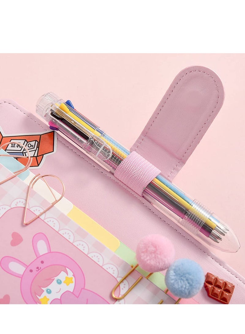 MIXDE DIY Lined Journal Sketchbook Pocket Planner Girls Diary Notepads Stationery Notebooks Journals School Office Supplies - Image 2
