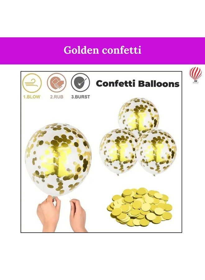 HK Balloons Pack Of 62 Bride To Be Decoration Item Set Combo For Bachelor Wedding Party Decoration Balloons With Sash & Confetti Purple White Themed Bride To Be Decorations - Image 4