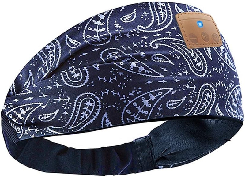 Srliya Bluetooth Headband Sleep Headphones Wireless Music Headband Headphones with HD Speakers for Side Sleepers Training Jogging Yoga Gifts - Image 1