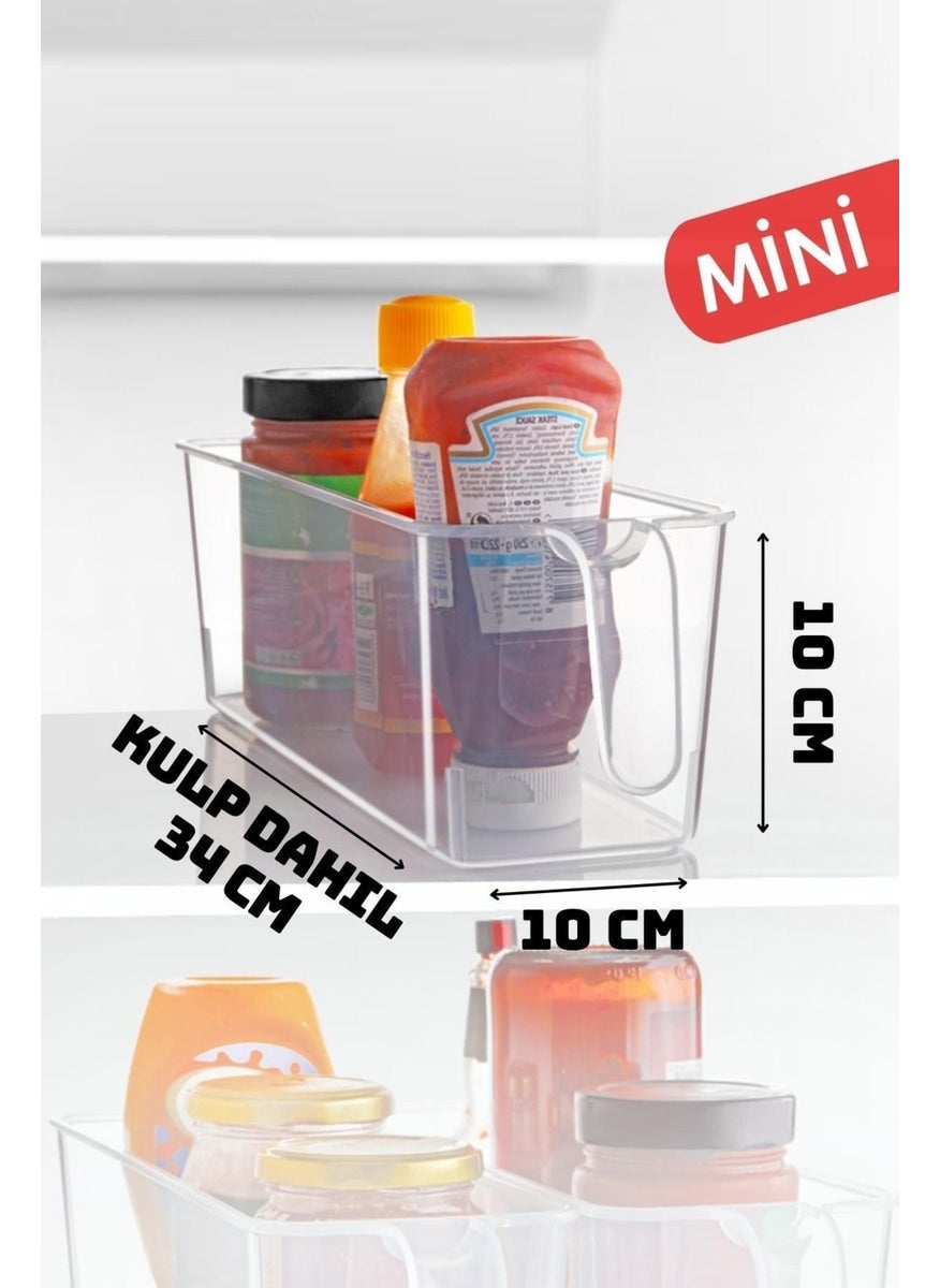 Nandy Home Frigo Handled Mini Refrigerator & Cabinet Organizer 3 Pieces  - Image 4