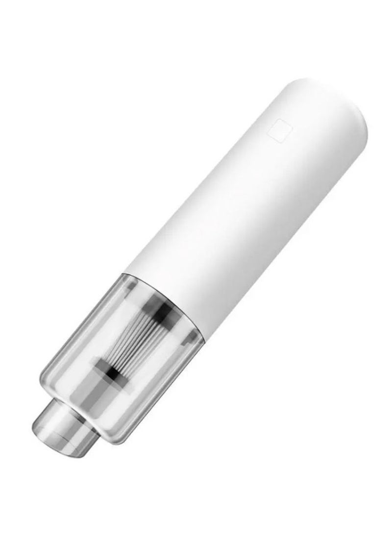 Generic Handheld Portable Cordless Vacuum Cleaner for Car, Home And Office, White - Image 1