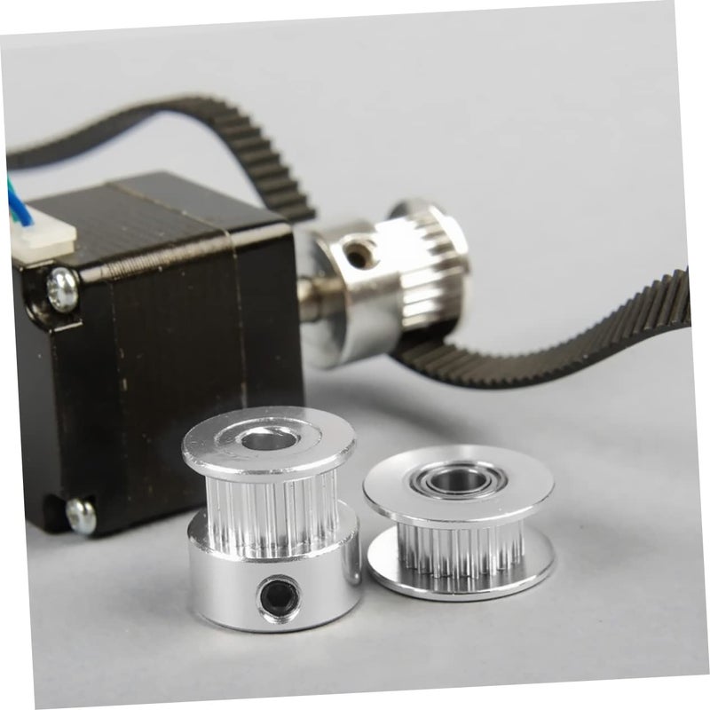 10Pcs Aluminum Teeth Idler Pulley Bore For Printer Synchronous Wheel Belt Drive - Image 5