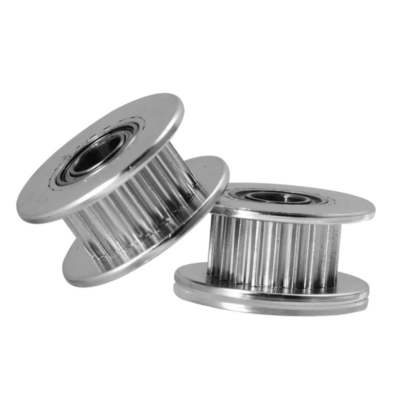 10Pcs Aluminum Teeth Idler Pulley Bore For Printer Synchronous Wheel Belt Drive - Image 3