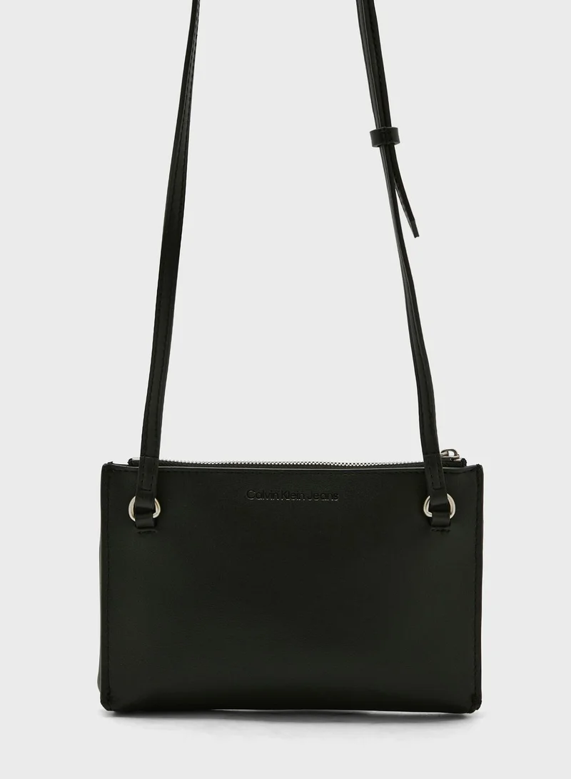 CALVIN KLEIN Monogram Detailed Crossbody