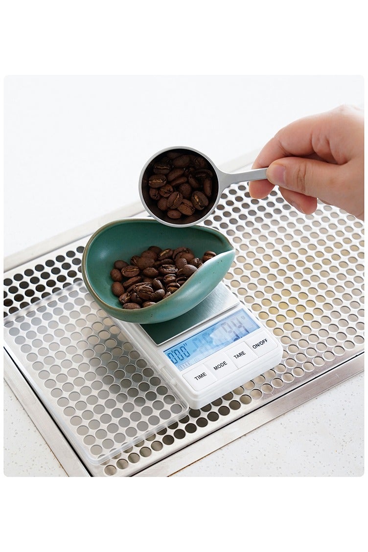 YIXUAN Coffee Beans Dosing Cup,Coffee Bean Weighing Tray，Measuring Spoon for Scooping Coffee Beans, Coffee Grounds, Tea Powder, Milk Powder, Sugar, Backing Powder, Protein Powder  - Image 3