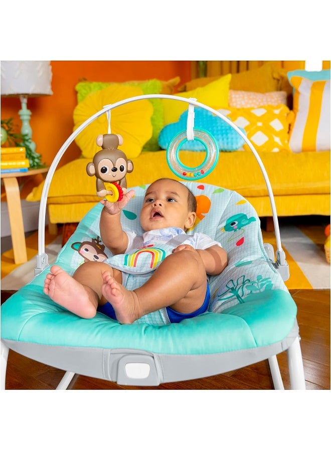 Bright Starts Wild Vibes Infant to Toddler Rocker with Vibrations - Image 3