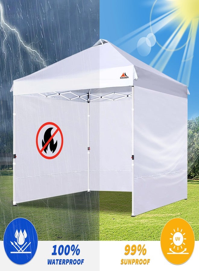 SCOCANOPY SideWall for 12x12ft Canopy Frame, 3 Pack SunWalls Only,(White) - Image 4