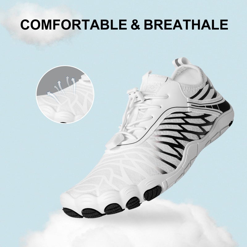 ELETON Hike Barefoot Shoes Womens Men Footwear,Pro-Healthy&Non-Slip Water Shoe for Women Men, Wide Toe Running Shoes Boots Sneakers Unisex - Image 4