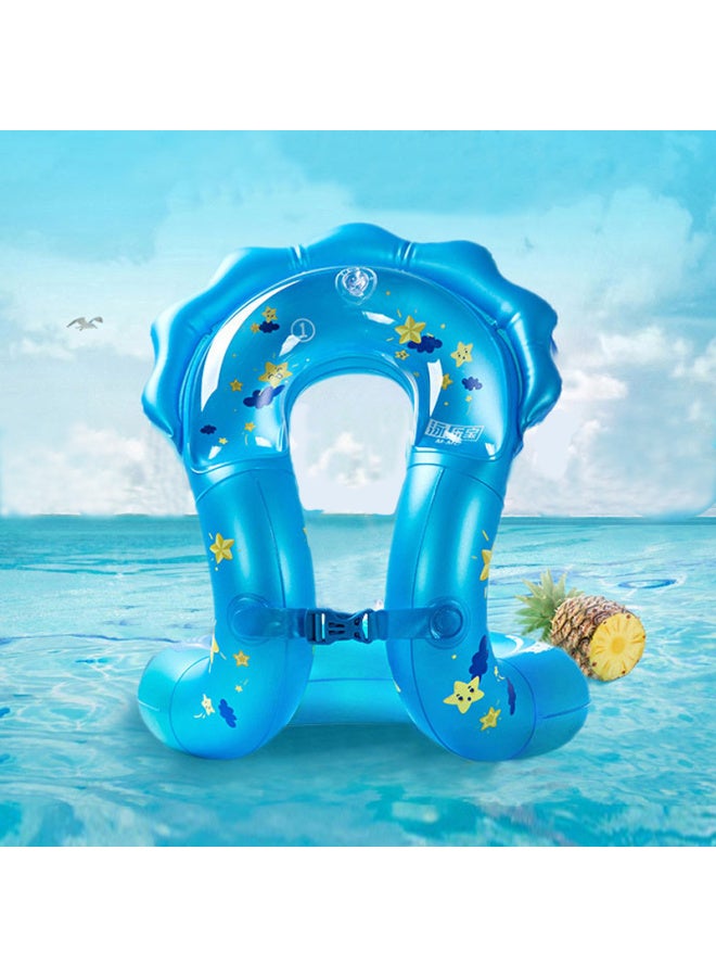Swimming Fun Yonglebao 7th Generation Snake-shaped Swim Ring, For Children To Adults, Inflatable Toy, Size S Blue, Double/3 Air Chambers Randomly Sent - Image 3