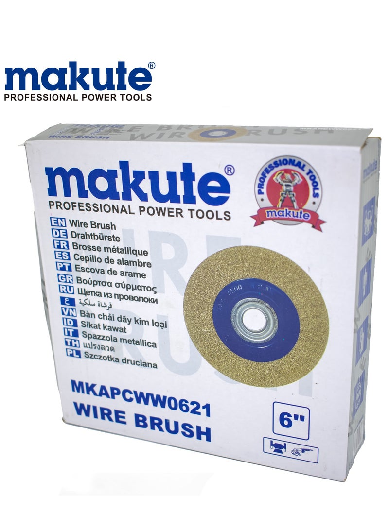 makute Wire Brush 6" 470G - Image 3