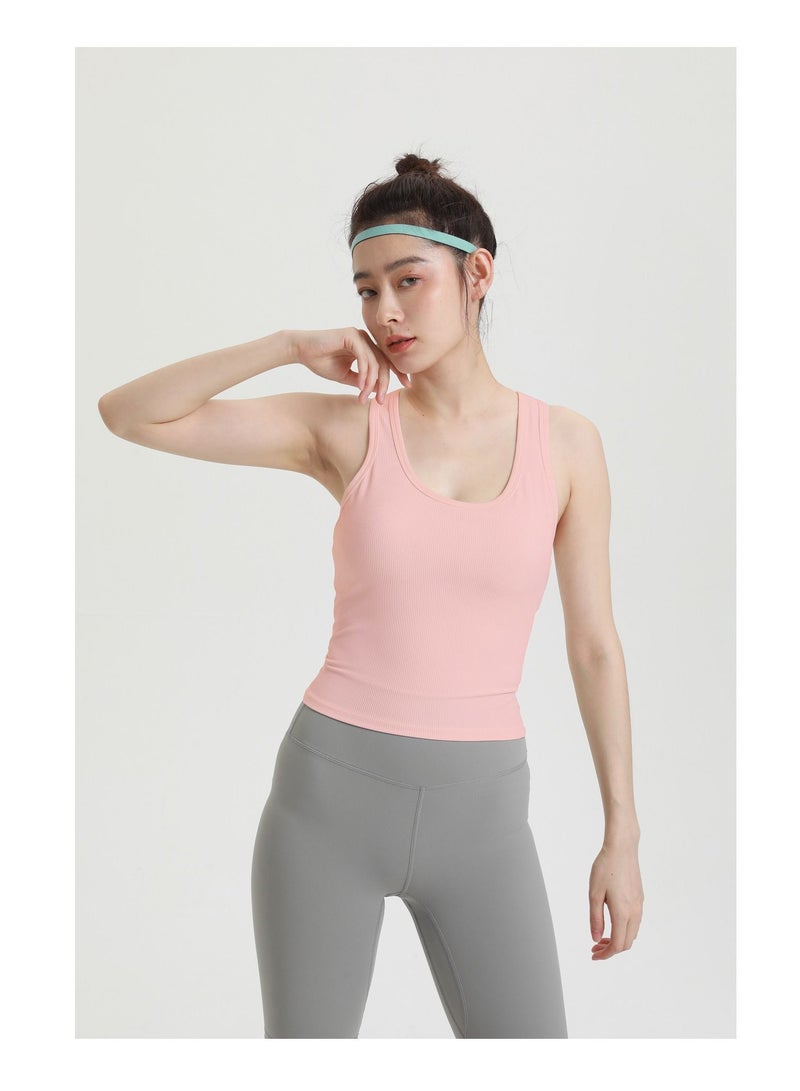 Loquat Fitness Running Sports Yoga Vest  - Image 1