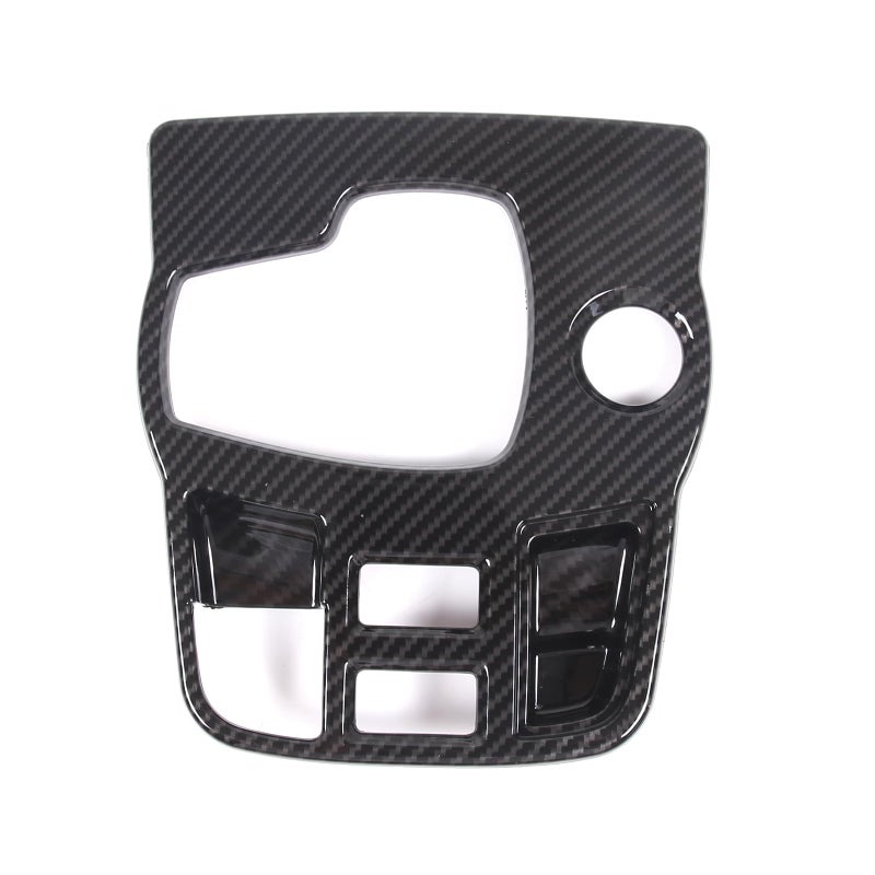 Daeiclru Central Control Gear Shift Panel Trim Cover Fit for Jaguar FType 20132024 Car Gear Shifter Console AntiScratch Panel Frame Decorative Cover Interior Accessories Carbon Fiber Pattern