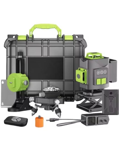 4d Self Leveling 360 Rotary Laser Level 12 Line Laser Level for Outdoor Construction Tools