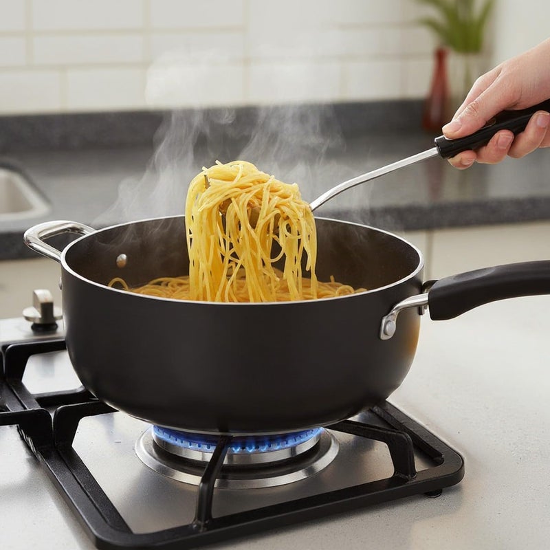 Arshia Stainless Steel Spaghetti Server with Comfortable Handle - Image 2