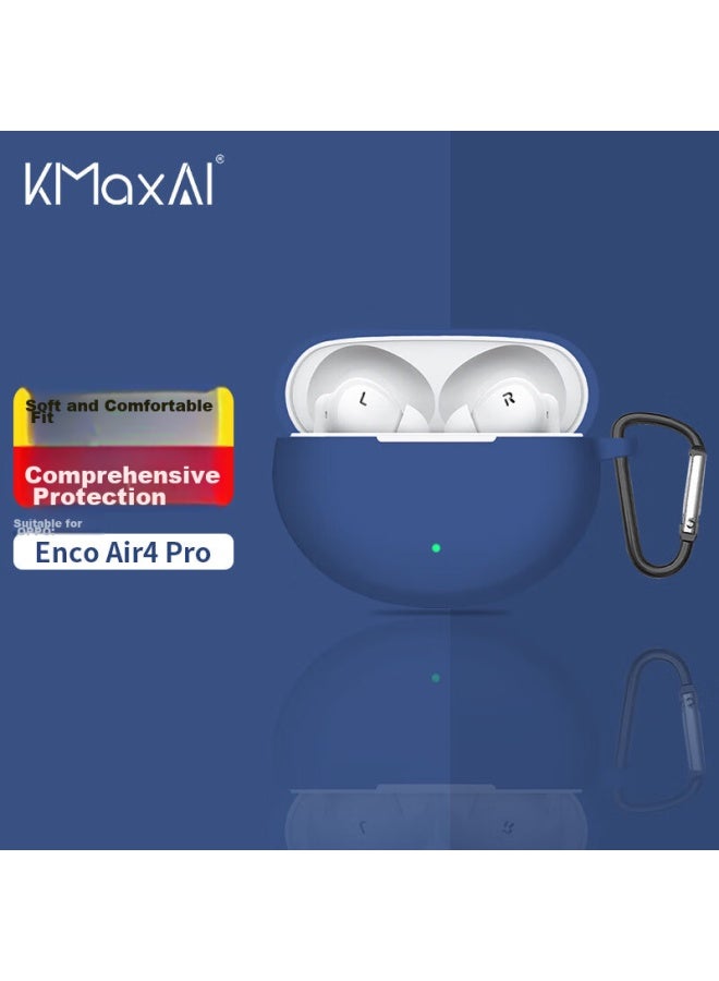 KMaxAI غطاء واقي من السيليكون متوافق مع سماعات أوبو إنكو X3/Air4 Pro - Image 5