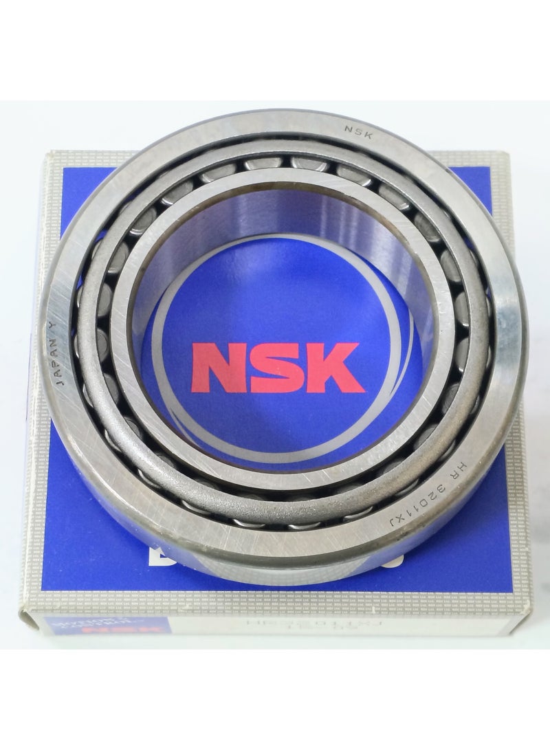 NSK رمان بلي أصلي  مخروطي NSK HR 32011 XJ - سلسلة سعة عالية 32000 - مقاس 55x90x23 ملم - أصلي صنع في اليابان - Image 2
