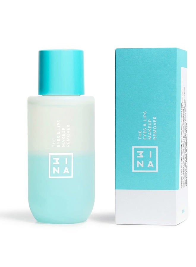 3INA The Eyes & Lips Makeup Remover - Extra Gentle Waterproof Make-up Remover for Sensitive Skin and Eyes - Alcohol Free Liquid Makeup Remover with Aloe Vera - Non Oily for Dry Skin - 3.38 Fl. Oz - Image 5
