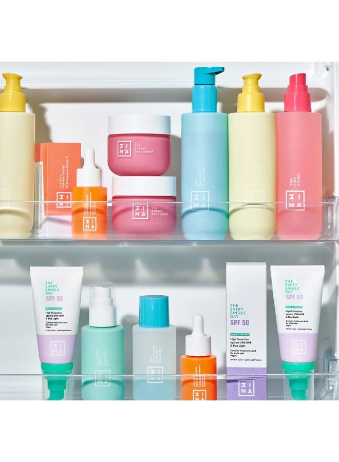 3INA The Eyes & Lips Makeup Remover - Extra Gentle Waterproof Make-up Remover for Sensitive Skin and Eyes - Alcohol Free Liquid Makeup Remover with Aloe Vera - Non Oily for Dry Skin - 3.38 Fl. Oz - Image 3