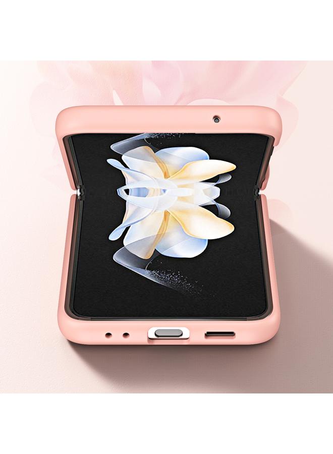 اس-توب جراب لهاتف Samsung Galaxy Flip 4 مصنوع من الجلد ومفصل مقاوم للصدمات - Image 3