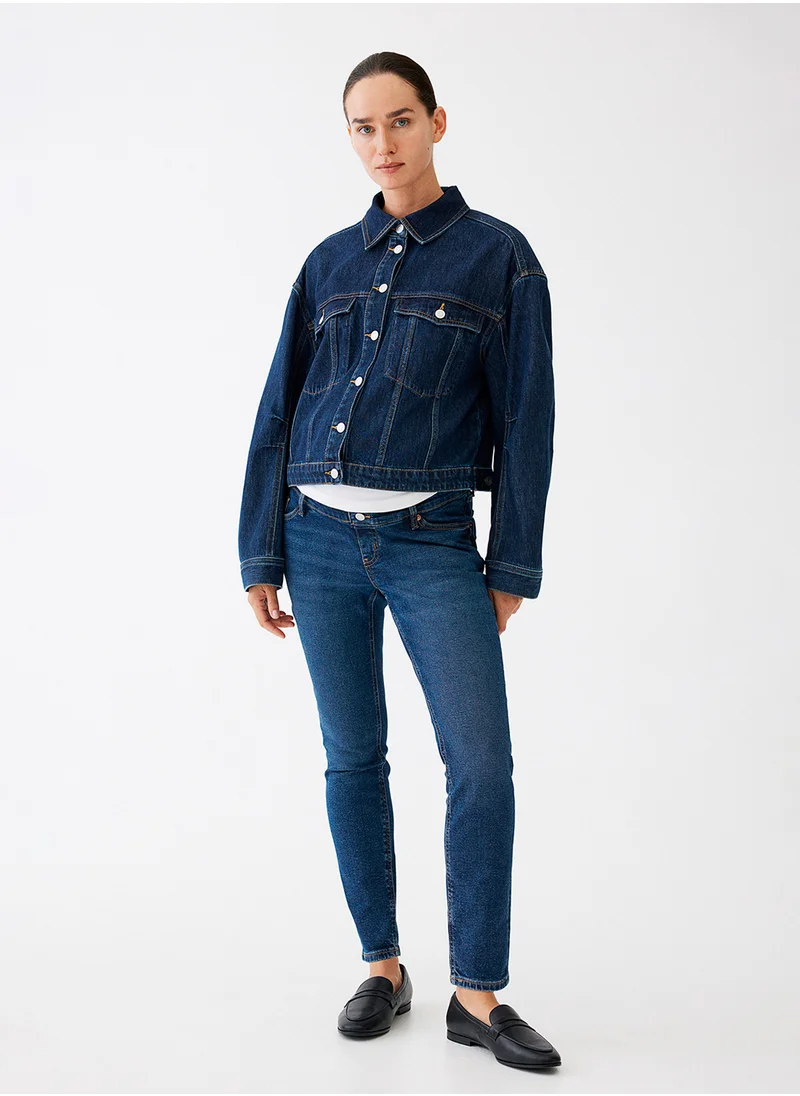 H&M Mama Slim Ankle Jeans